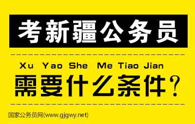 关于考公务员需要什么条件的信息