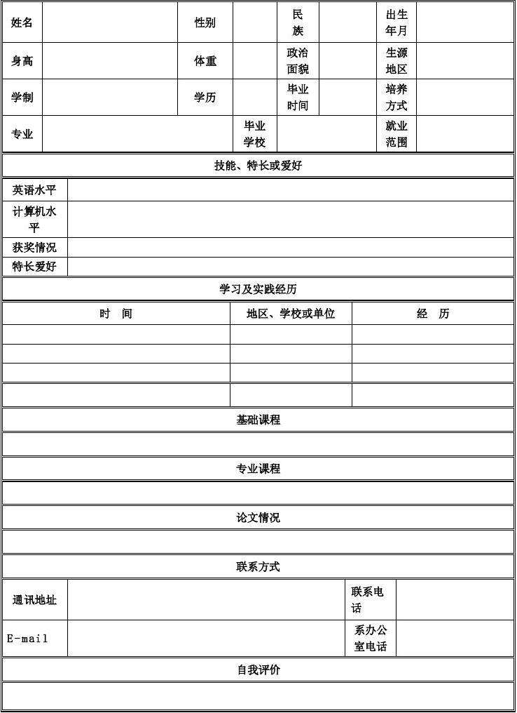 个人求职简历模板下载(个人求职简历模板下载 简约)