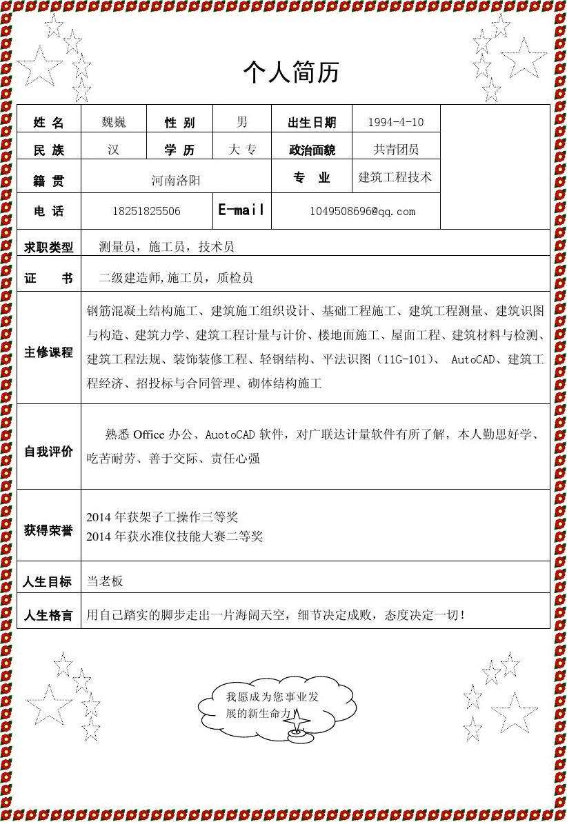 简历个人能力(简历个人能力范文)