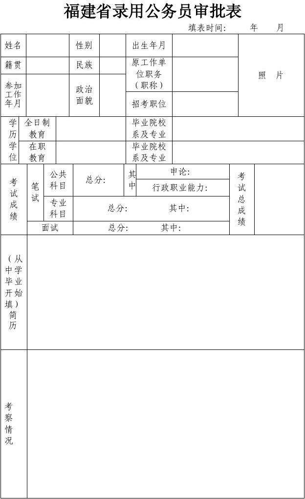 公务员录用(公务员录用规定)