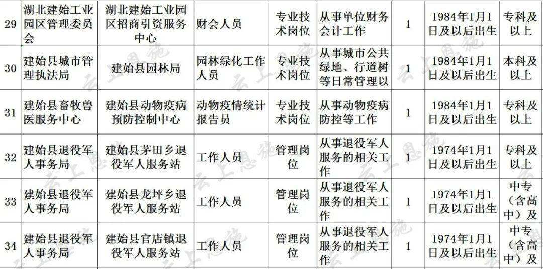 恩施市事业单位要求(2020恩施公开招聘教师)