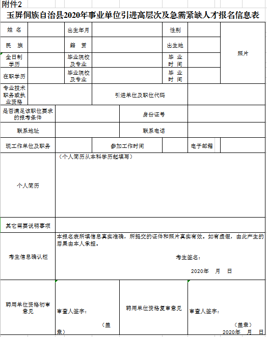 玉屏事业单位报名入口(2020年玉屏事业单位招聘信息)
