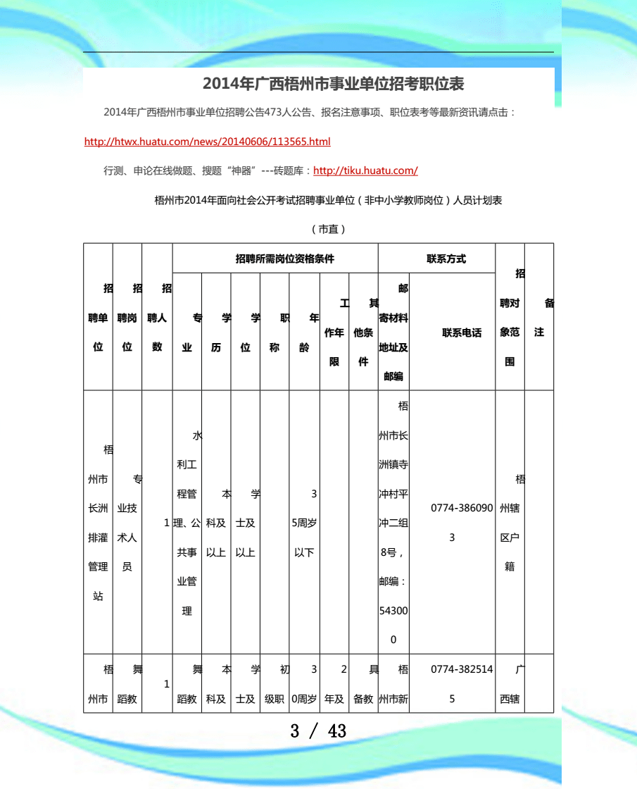 梧州事业单位考试录取(2022事业单位成绩查询)