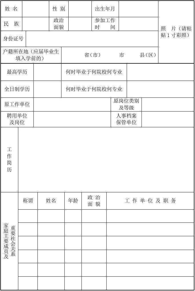 事业单位申请表有什么用(事业单位年度考核表有什么用)