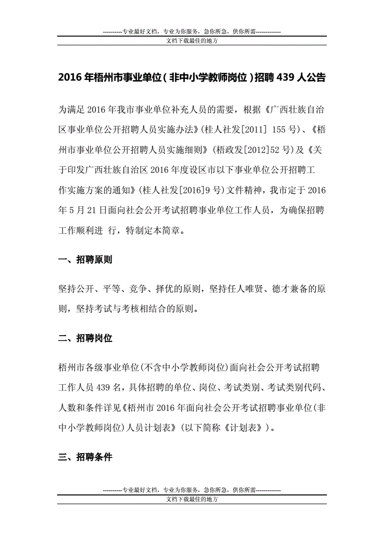 梧州市商务局事业单位(梧州事业单位联考2022)